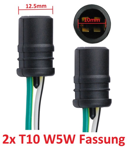 W5w t10 fassung gummi - t10,