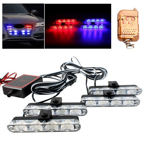 12v led auto kfz - 4x,