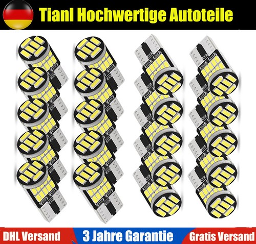 Stück t10 w5w kfz tür - 20,