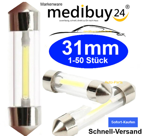 Led 12v cob - smd, 31mm