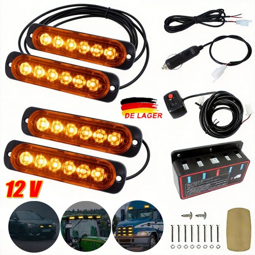 12v led frontblitzer - led,