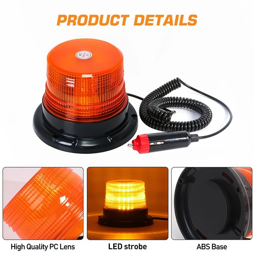 Led rundumleuchte kfz magnet - led,