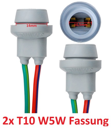 W5w t10 gummi sockel - w5w,
