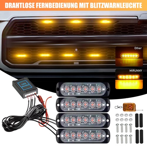 6led frontblitzer - 4x,